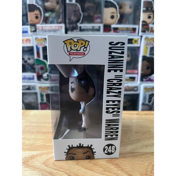 VAULTED EXCLUSIVE Suzanne "Crazy Eyes" Warren Funko Pop #248 Orange New Black TV - Picture 4 of 6